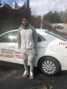 D'Andre Swift utilizes A-1 Driving School