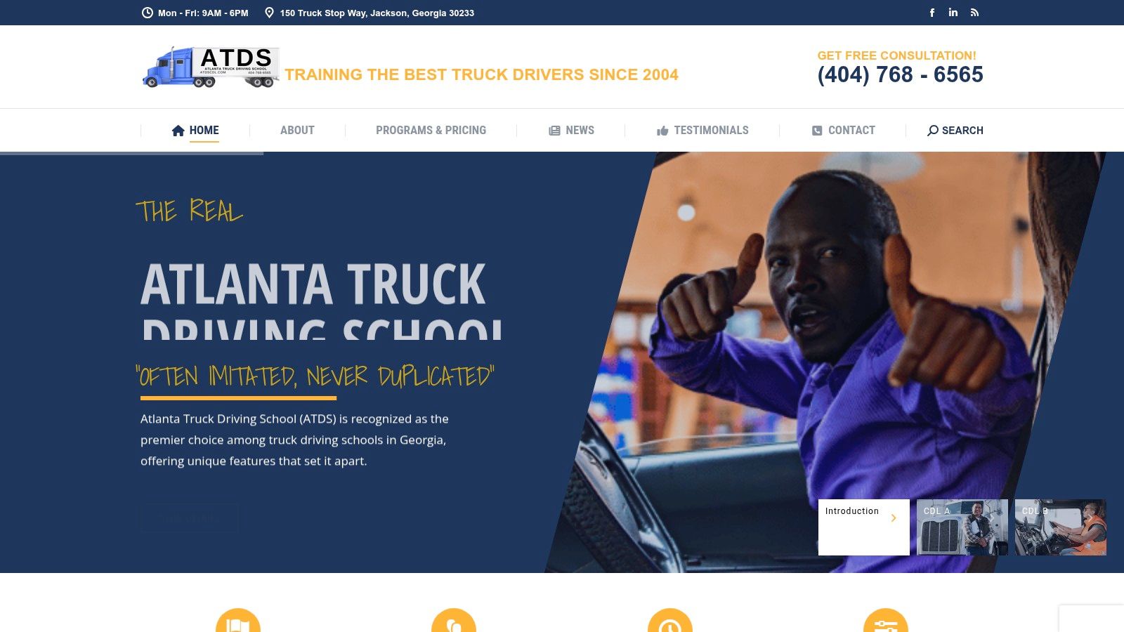 Atlanta Truck Driving School (ATDS) – Atlanta