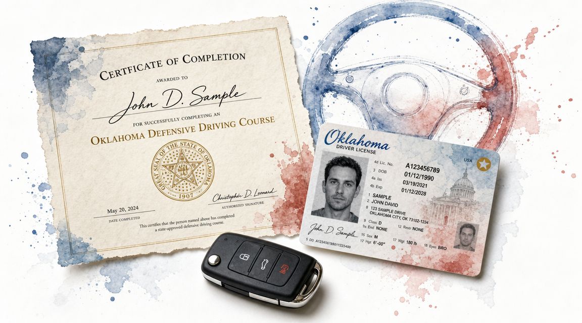 Get Your Defensive Driving Class Oklahoma Certificate Today