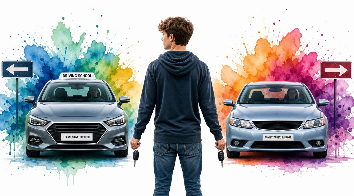 Driving School vs Parent Taught: Choose Your Teen’s Path