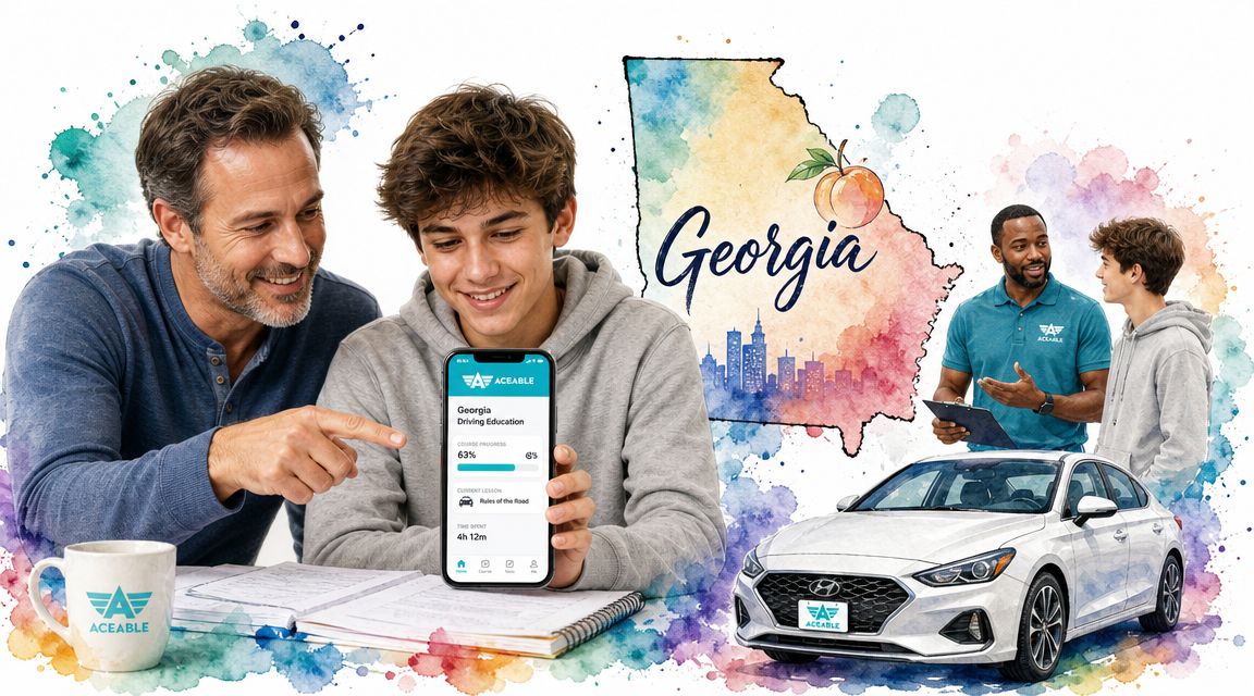 Online Drivers Ed Aceable: A Georgia Parent’s Guide 2026