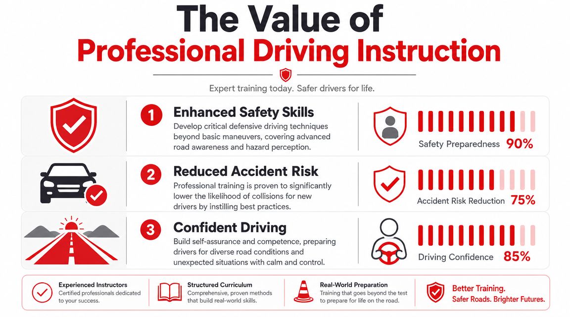Why Professional Driving Lessons Are Non-Negotiable