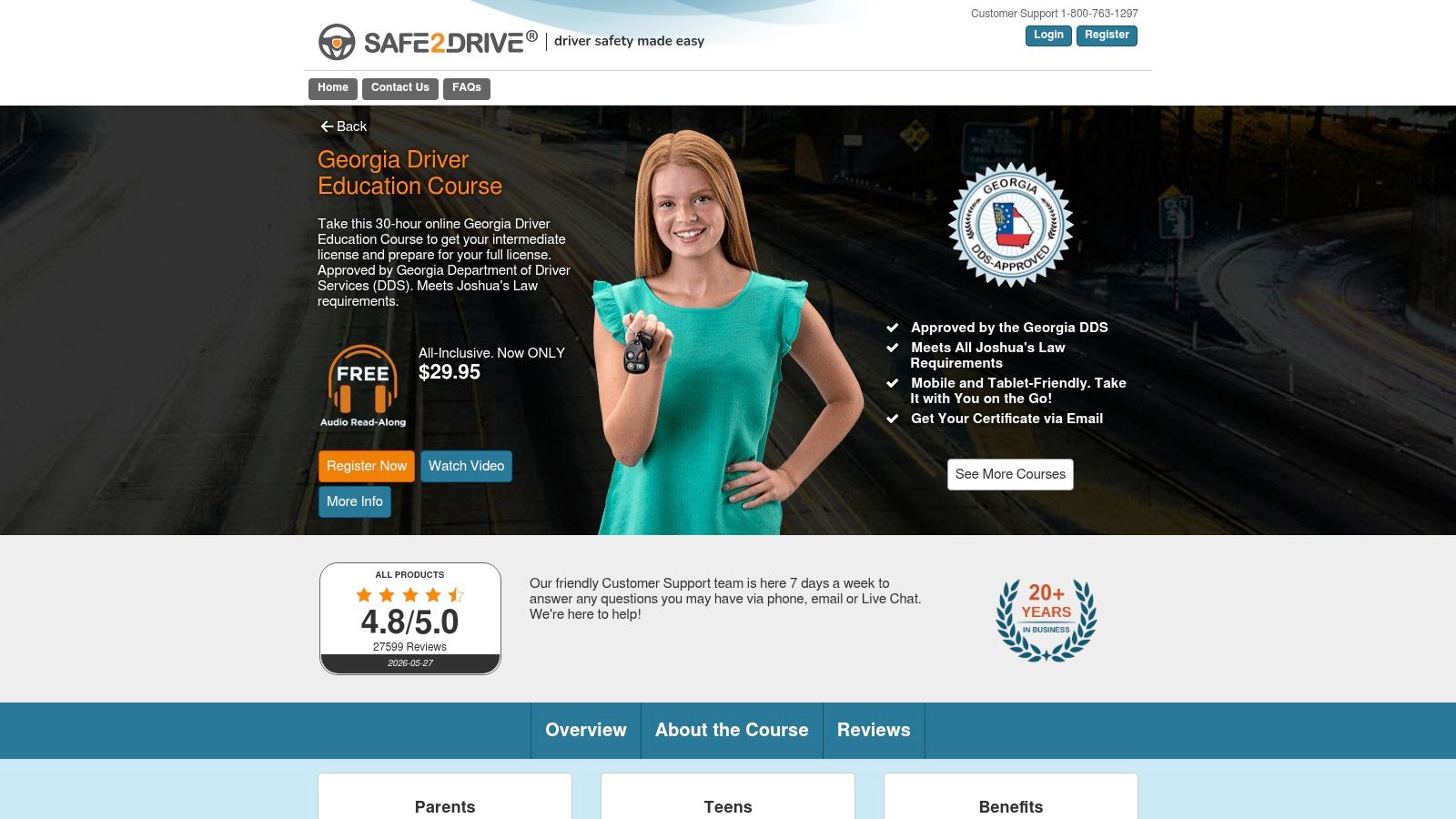 Safe2Drive, Georgia Driver Education