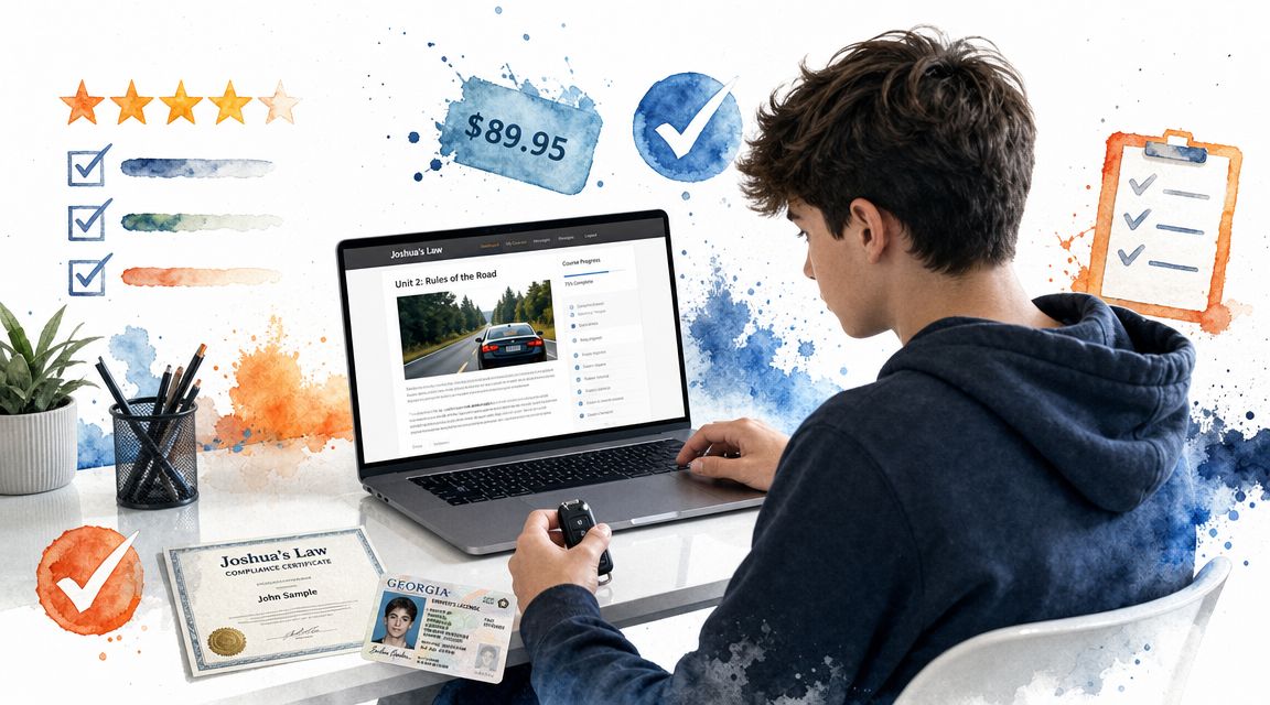 Best Online Drivers Ed Reviews: Georgia Joshua’s Law 2026