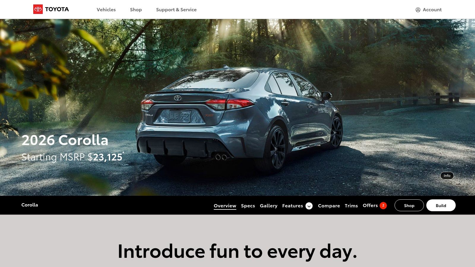Toyota Corolla (2017–2019; also 2023+)