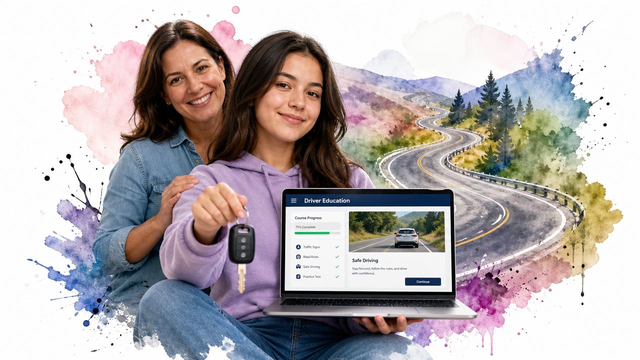 Get Your License: Online Driver Education Course for Teens