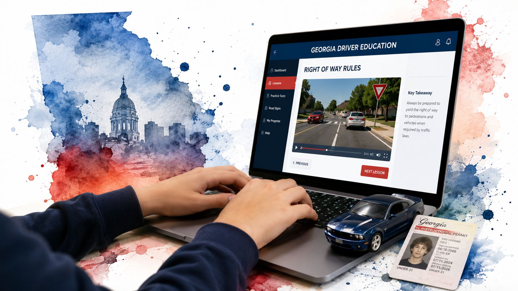Online Drivers Ed for 16 Year Olds: A Georgia Guide
