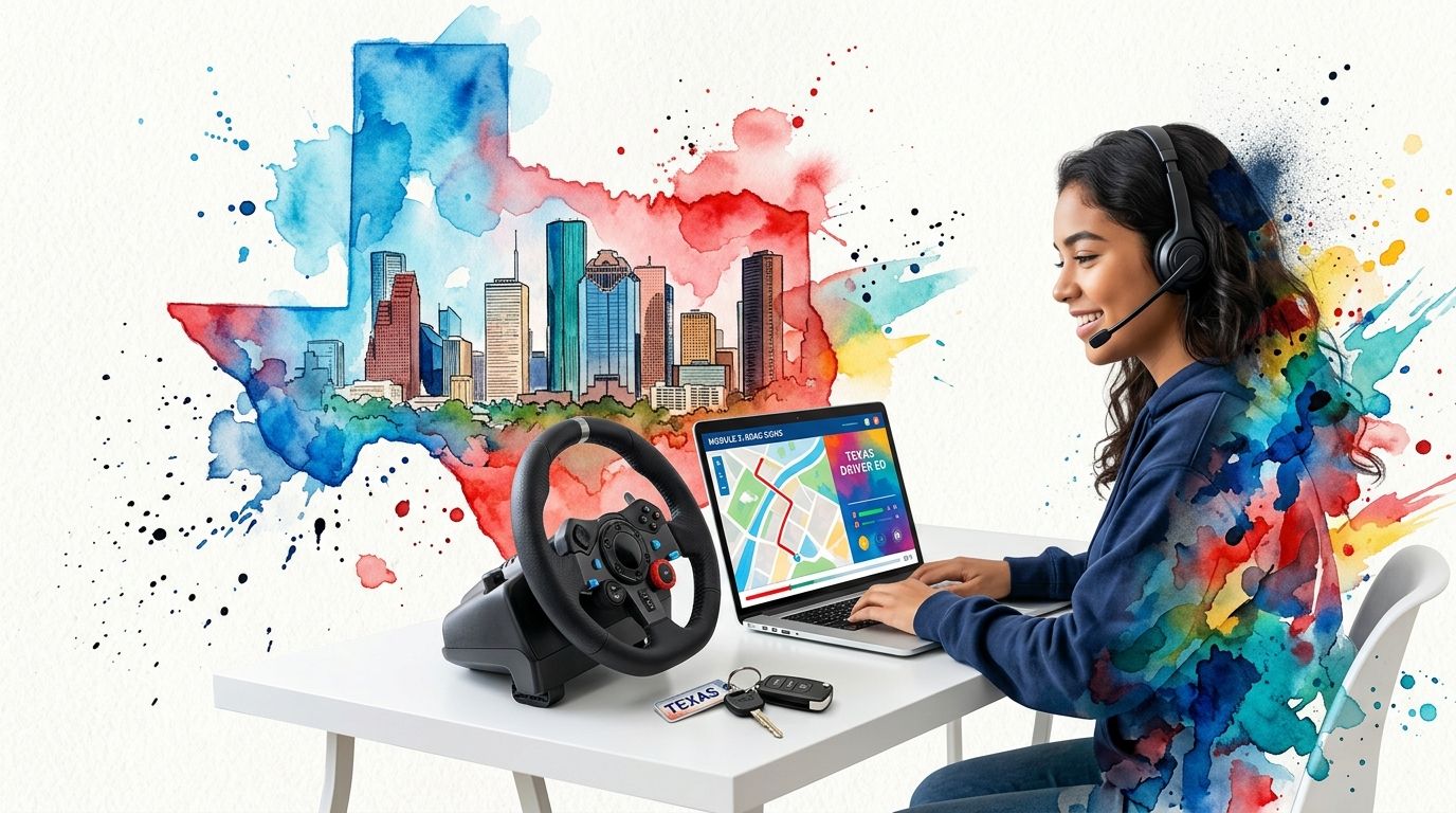 Online Drivers Ed Houston: Texas Requirements for 2026