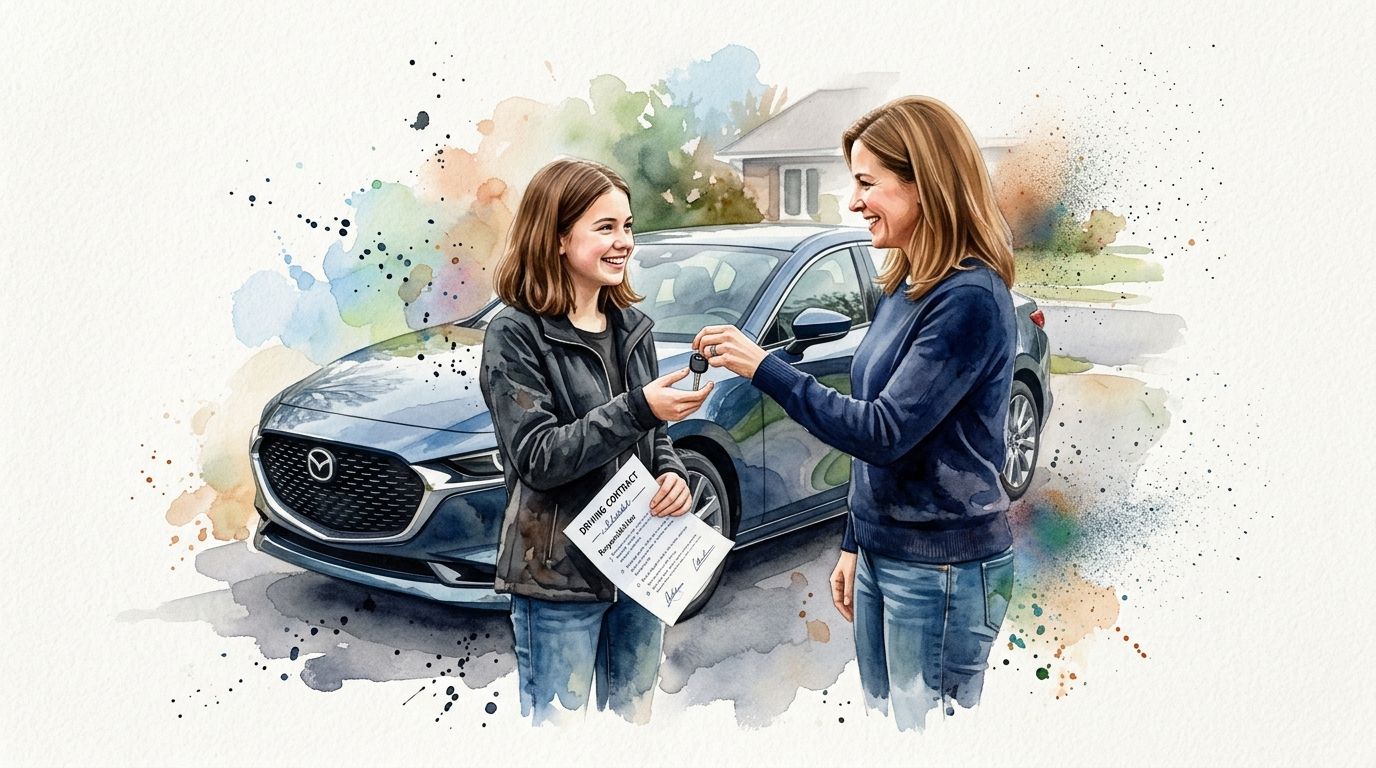 Driving Contract for Teenagers: A Georgia Parent’s Guide