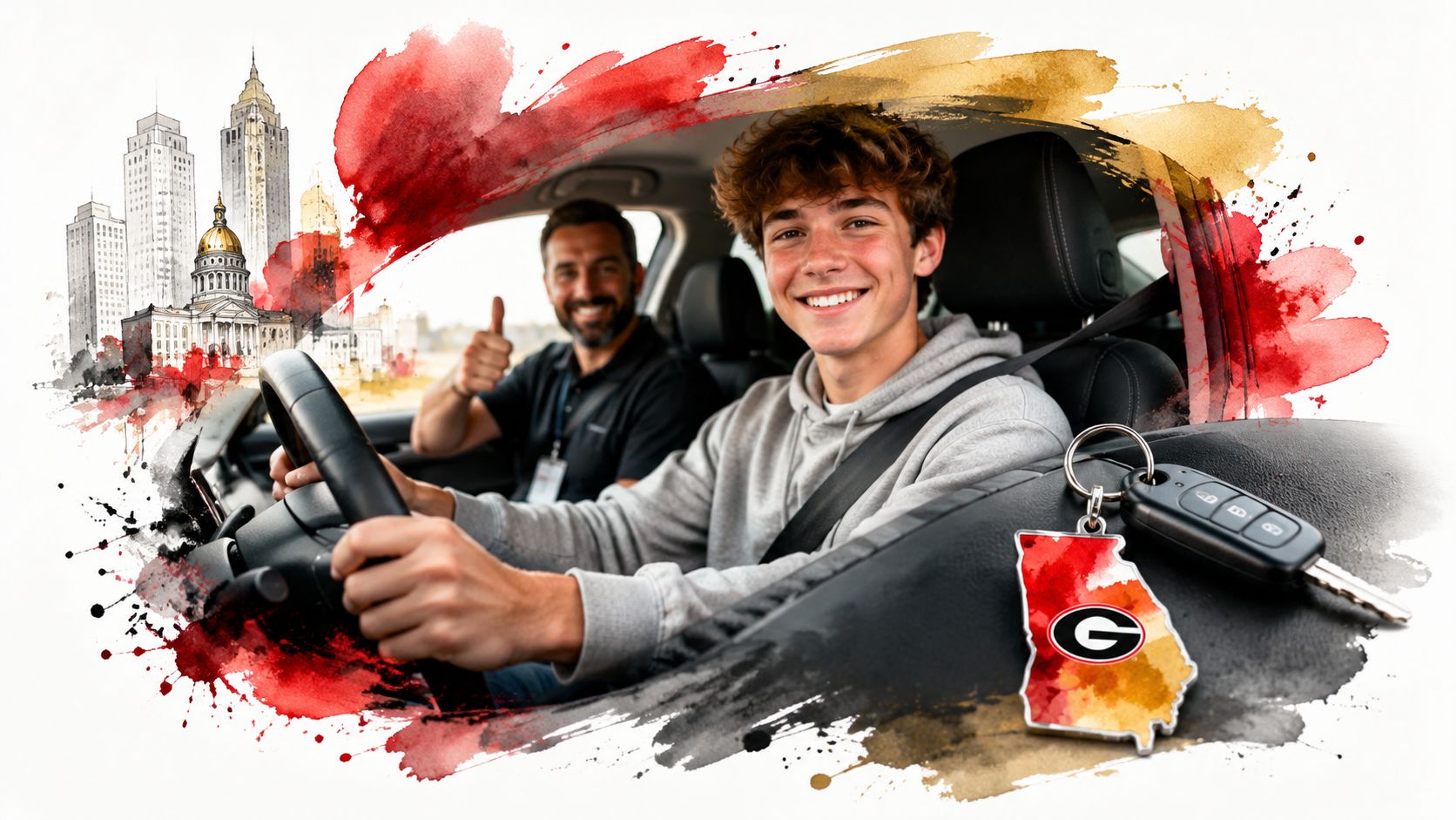 Georgia Provisional Licence Laws a Guide for Teen Drivers