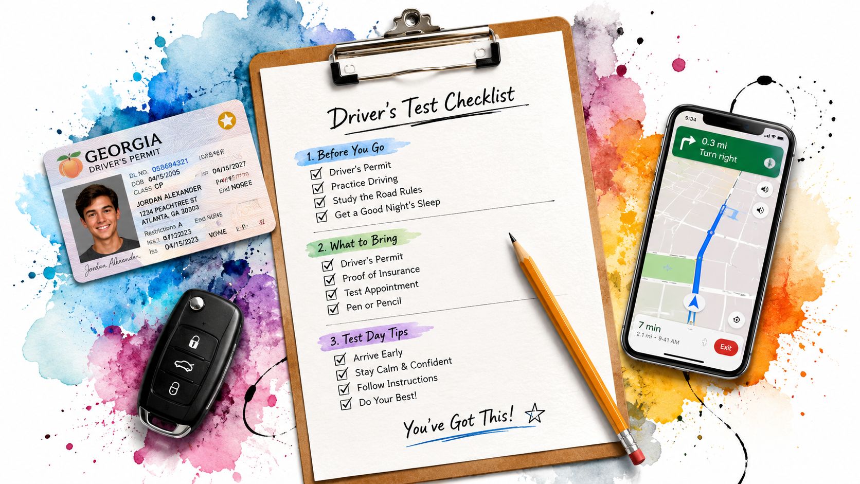 What Do I Need to Take Drivers Test: Georgia Checklist 2026