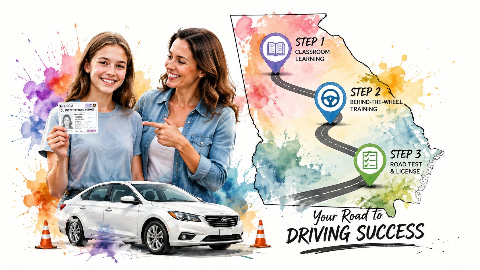 Driver Ed in GA: Your Complete Joshua’s Law Roadmap