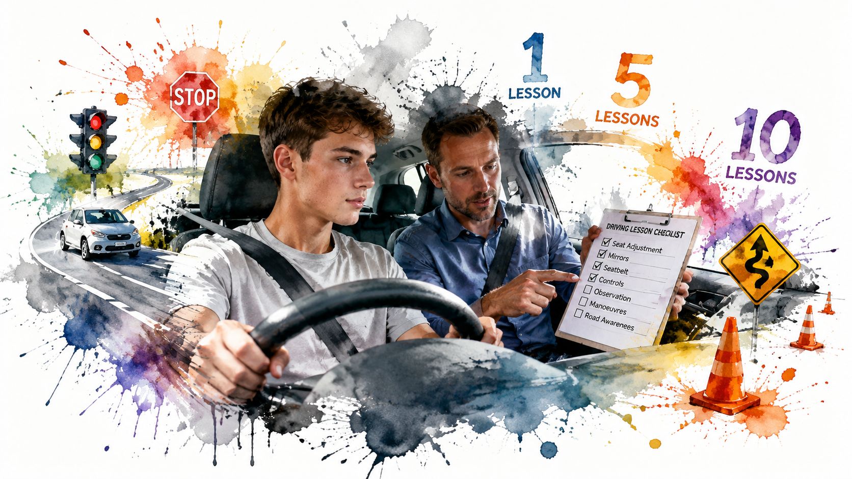 How Many Driving Lessons Do I Need? a Georgia Driver’s Guide