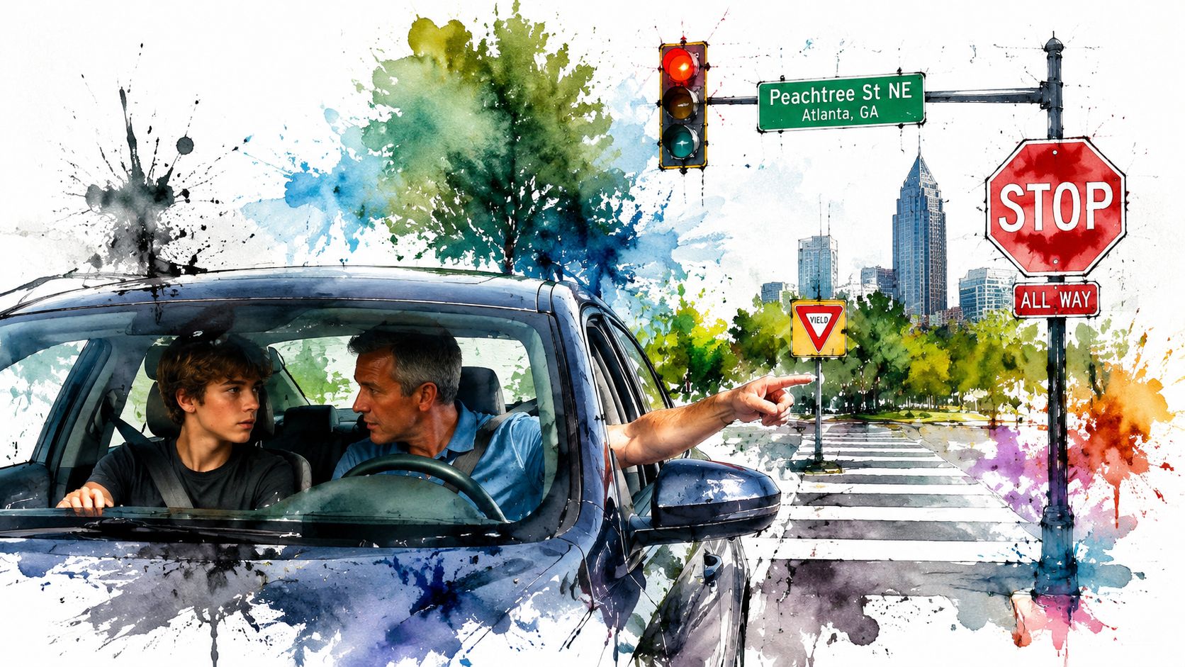 8 Intersection Safety Tips for Georgia Drivers