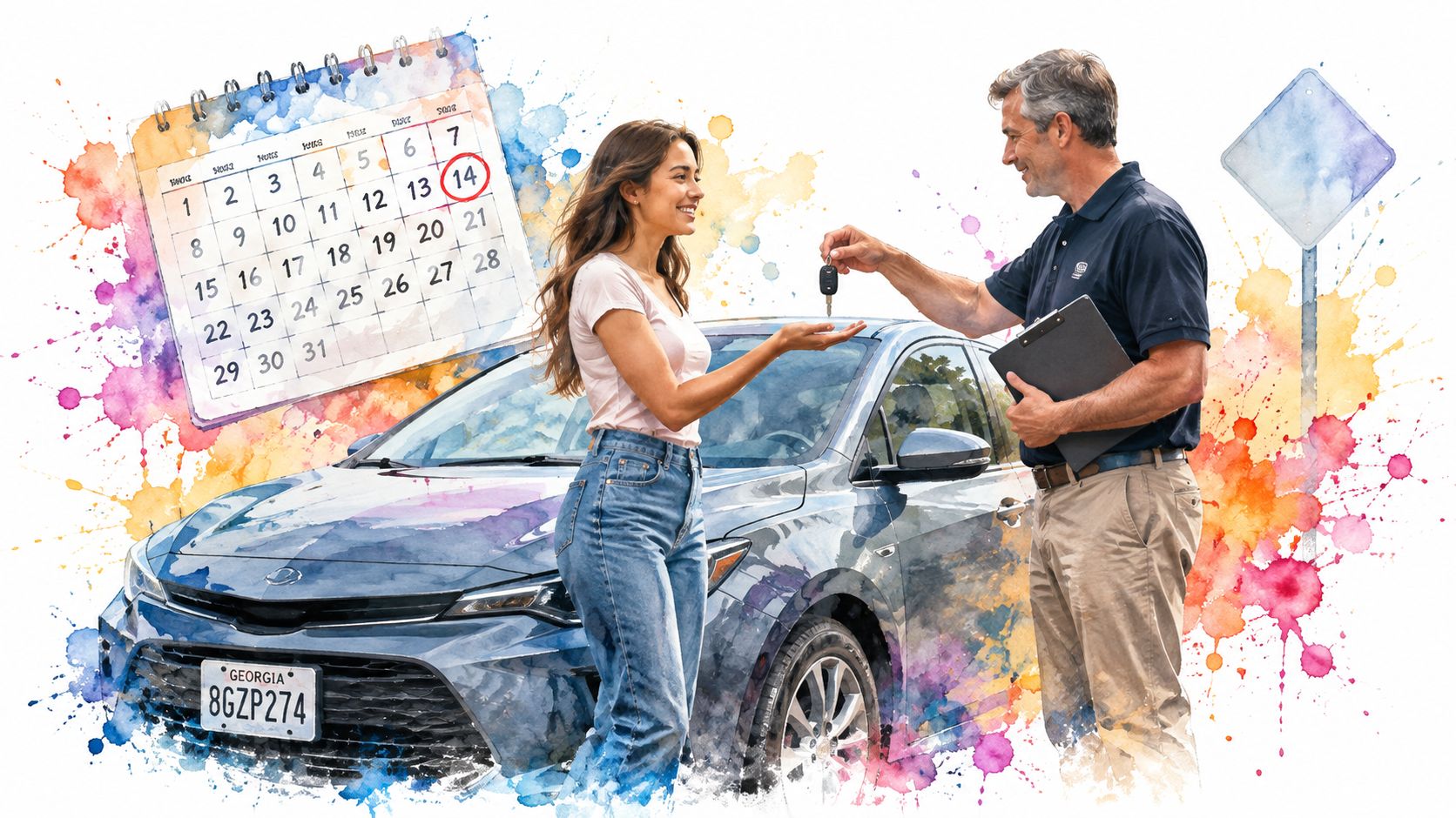 Same Day Road Test in Georgia: A Realistic Guide