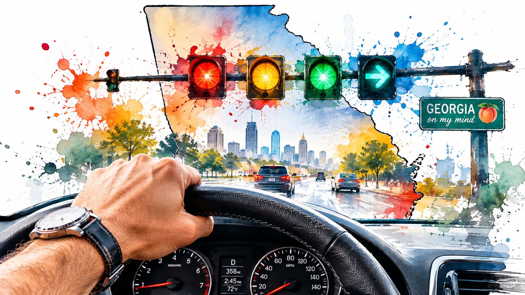 Traffic Signal Meanings Every Georgia Driver Must Know