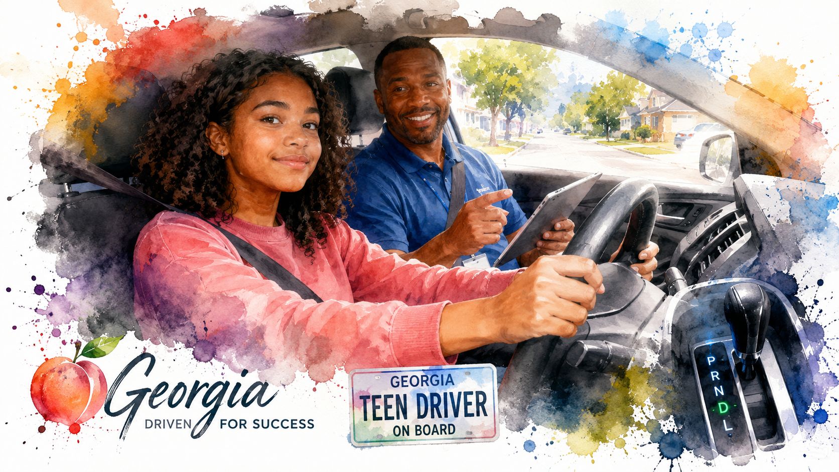 Automatic Driving Lesson Guide for Georgia Teens