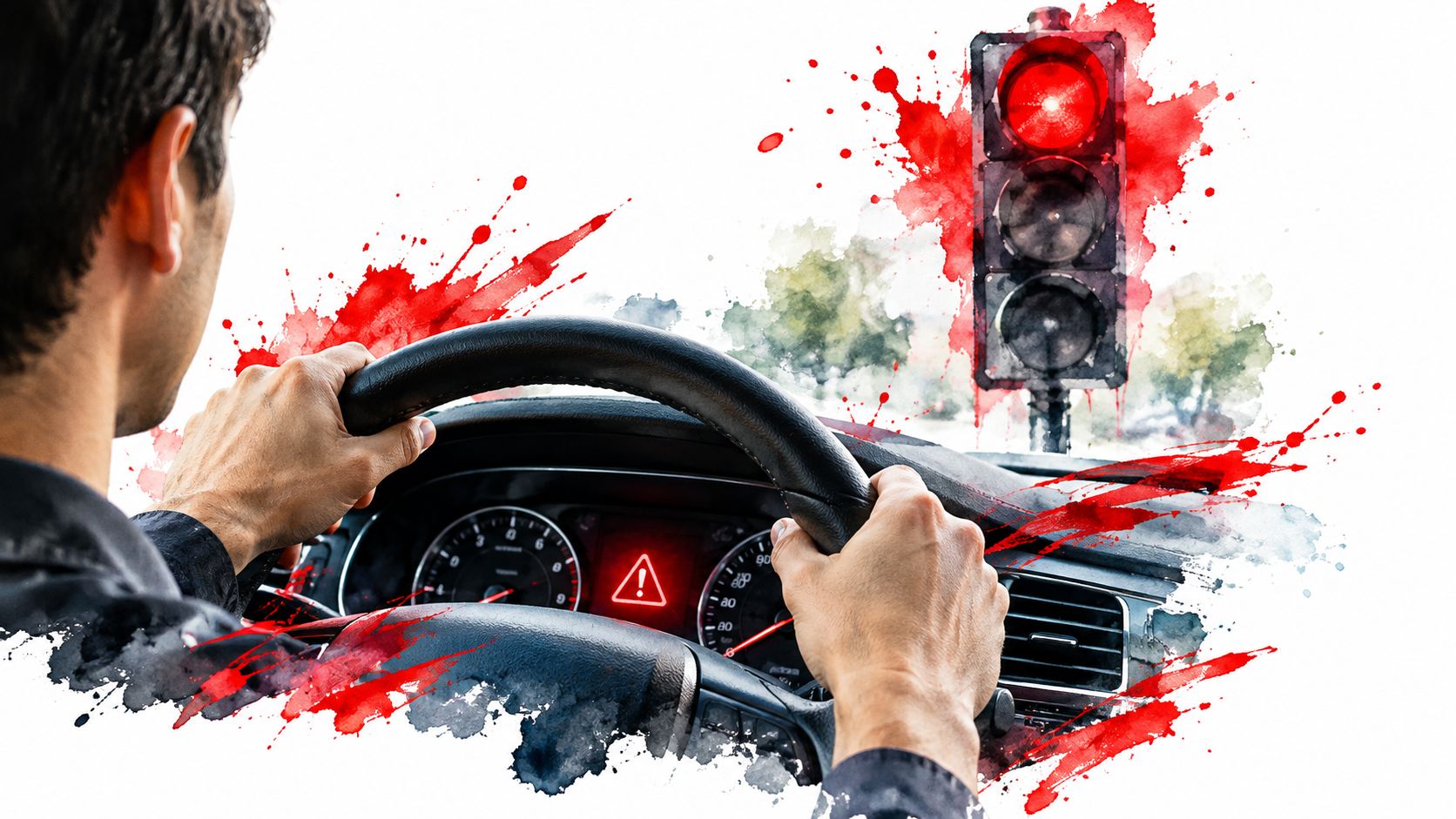 Red Light Flashes on the Road: A Georgia Driver’s Guide