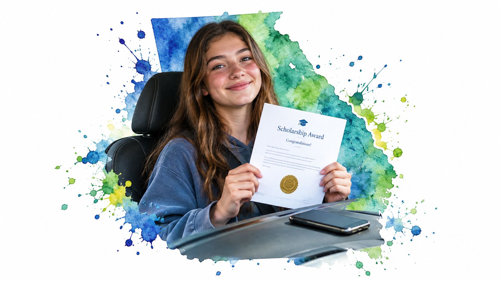 Don’t Text and Drive Scholarship: Georgia Teen Guide