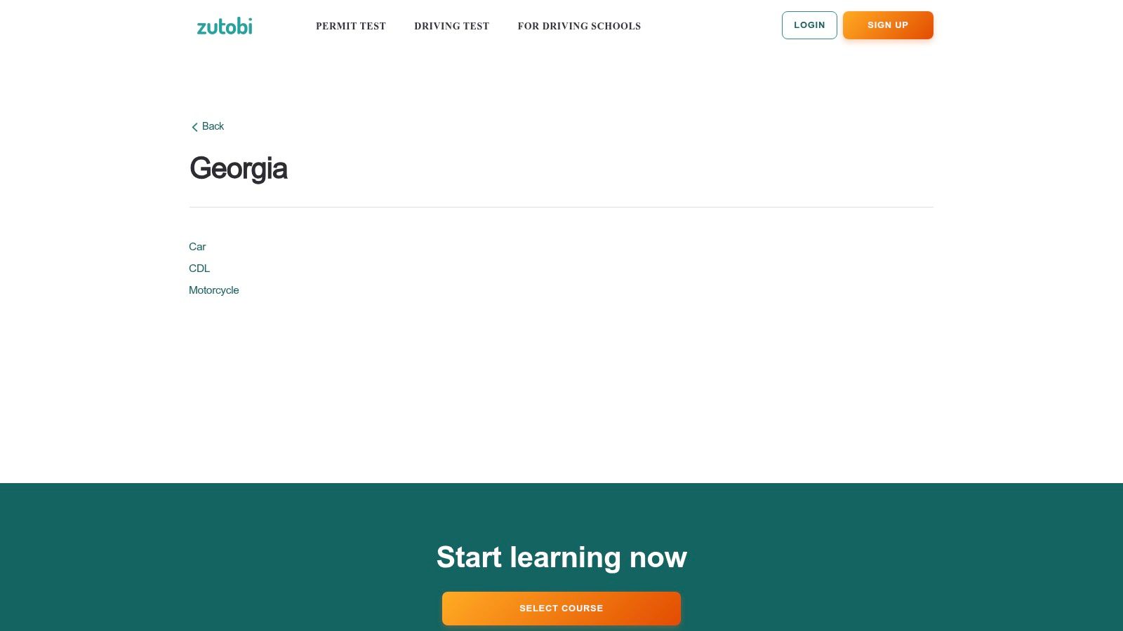 Zutobi, Georgia Learning and Practice Resources