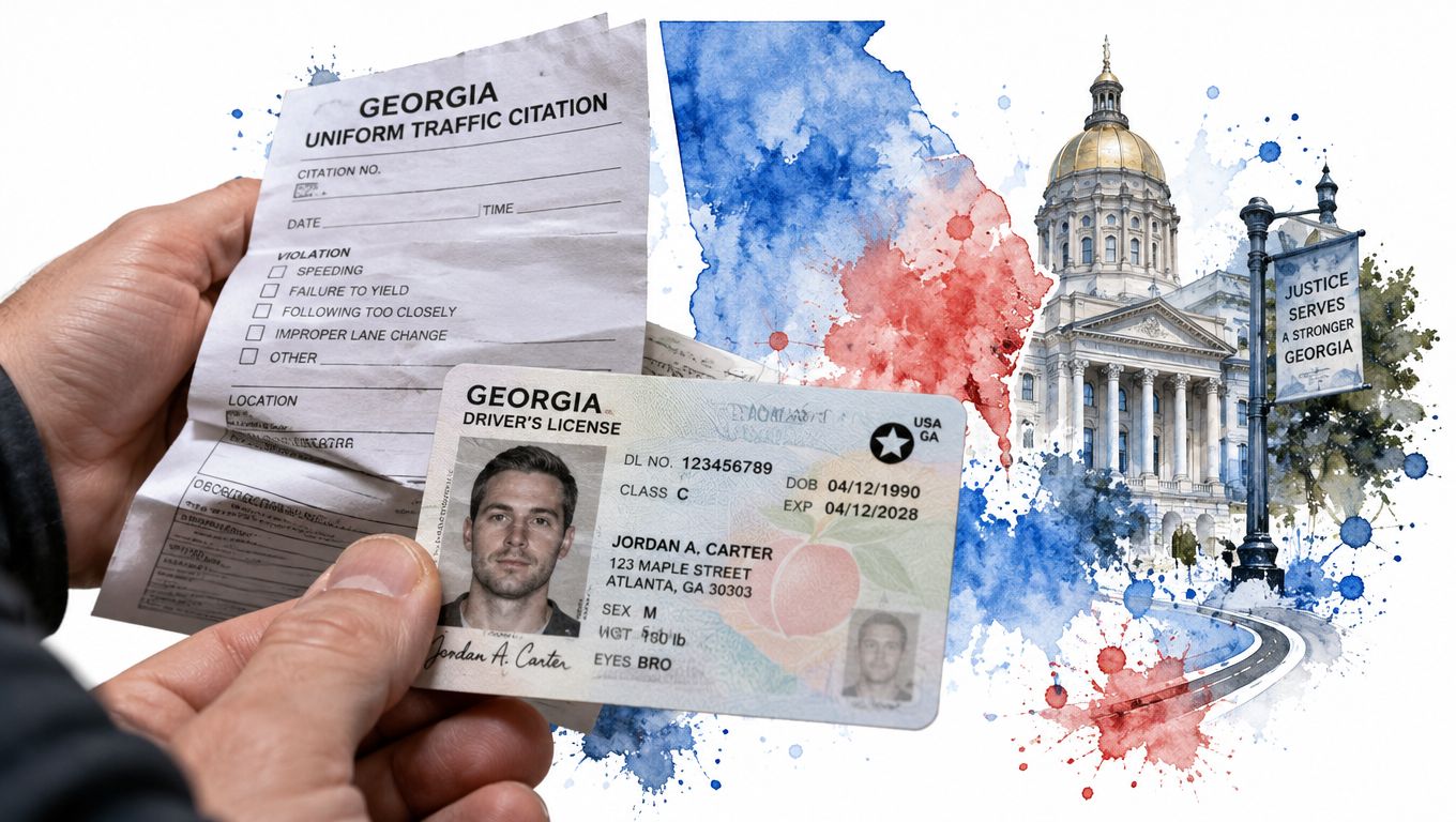 How to Remove Driving Points on Your Licence in Georgia