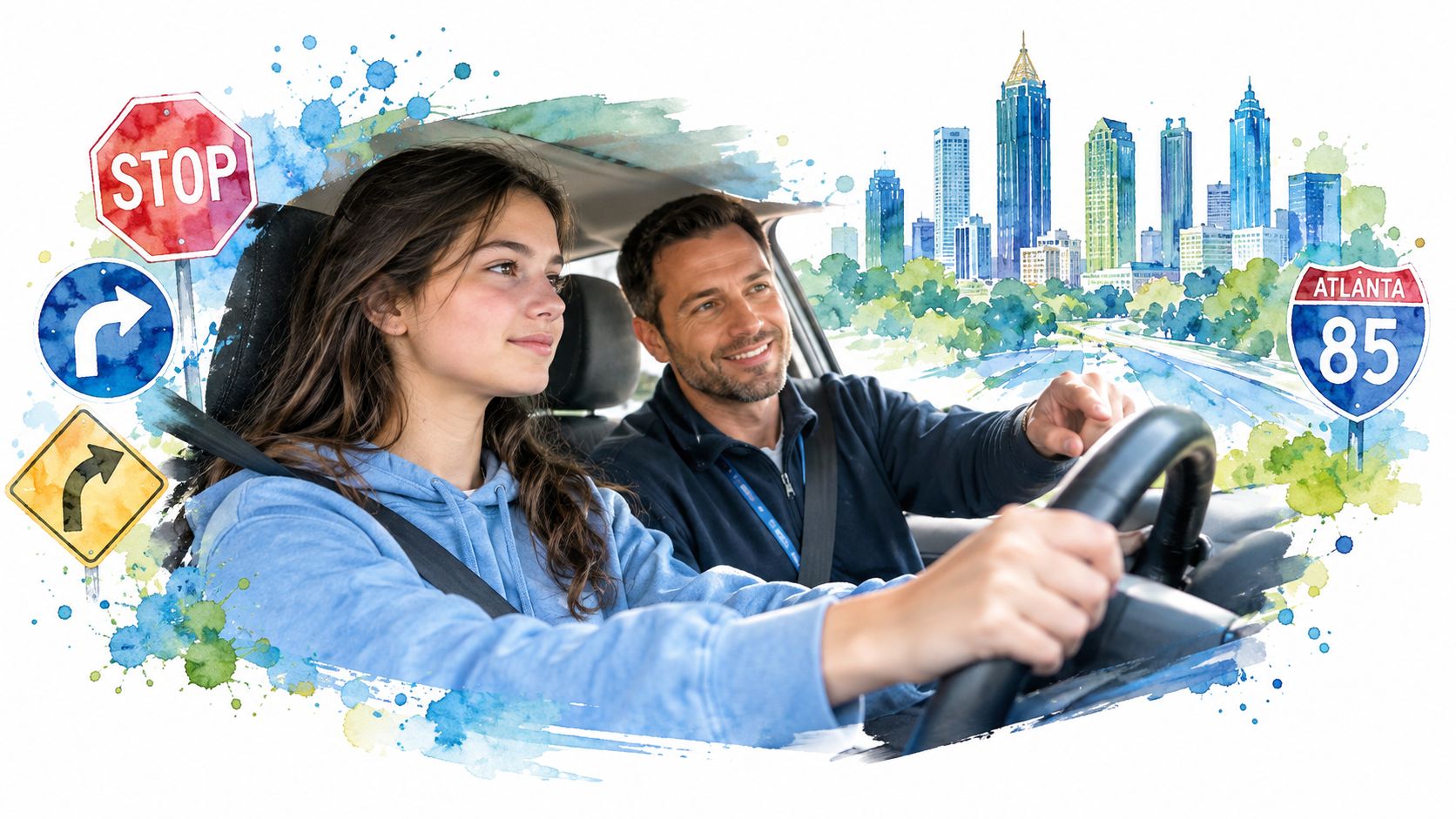 Learning Driving Classes Guide for Georgia Teens